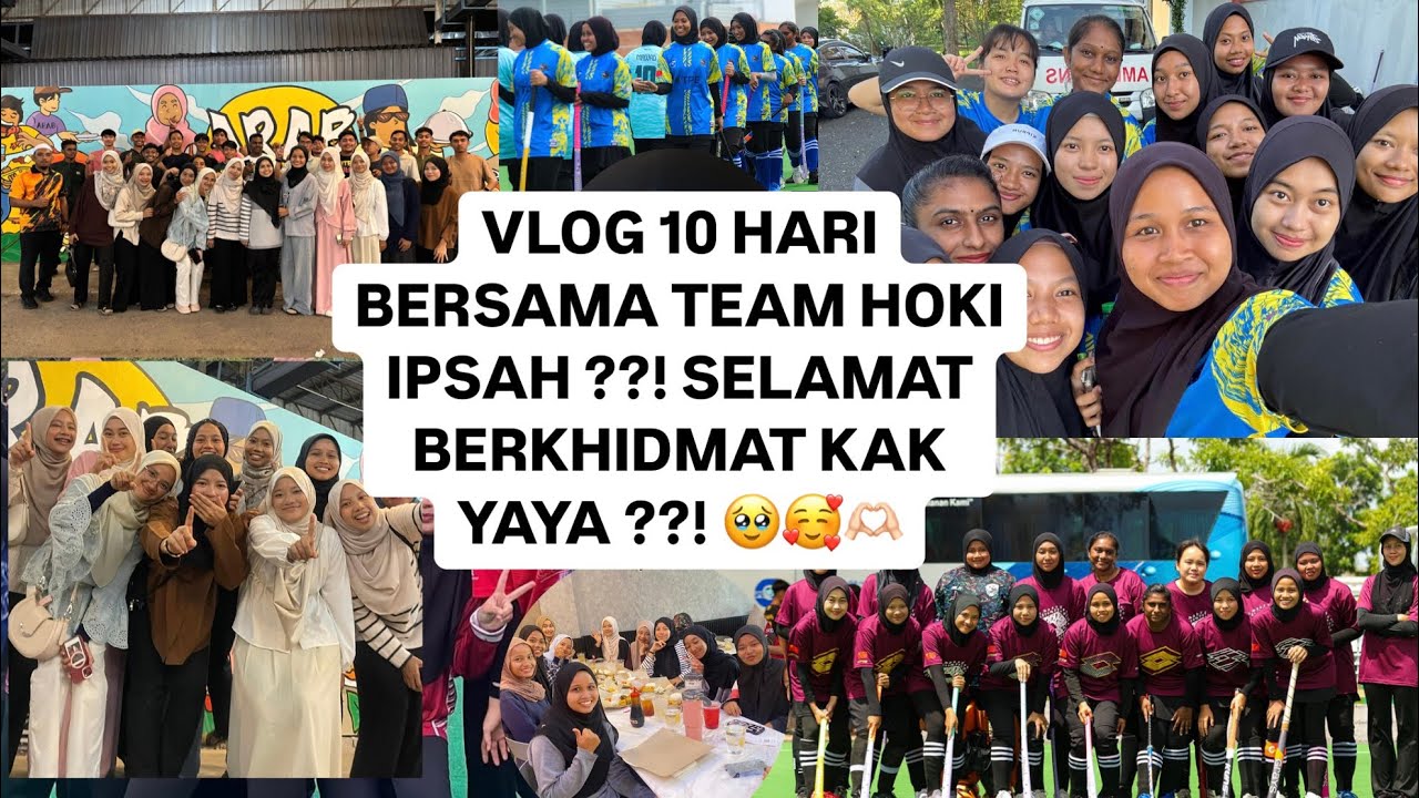 VLOG BERSAMA TEAM HOKI IPSAH !!? BYE BYE YAYA !! 🥹❤️‍🔥☝🏻