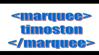How to use marquee tag | Direction attribute (up,down,left and right) PART 1