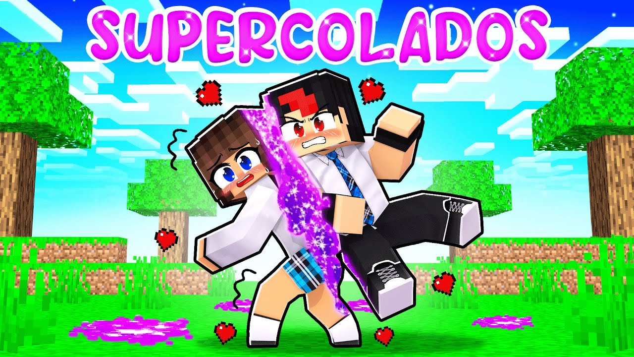 MIIKA está COLADA com o GAROTO MALVADO no Minecraft ◂Miika▸