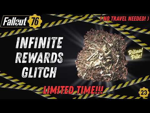 Fallout 76 Infinite Rewards Glitch (No Travel Needed!) LIMITED TIME!