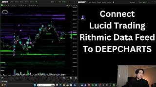 How to Connect Lucid Trading Rithmic Data Feed to Deep Charts / Deep Dom