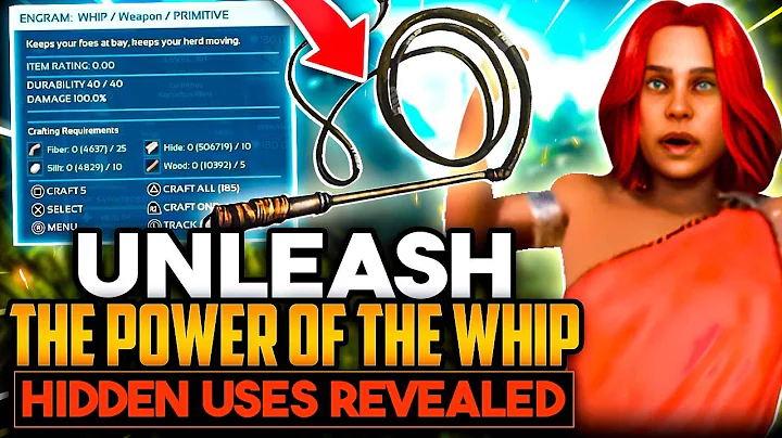 Unleash the Power of the Whip: Hidden Uses Revealed | Ark ASA