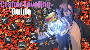 An Attempt at a FFXIV Crafting Leveling Guide 1-90