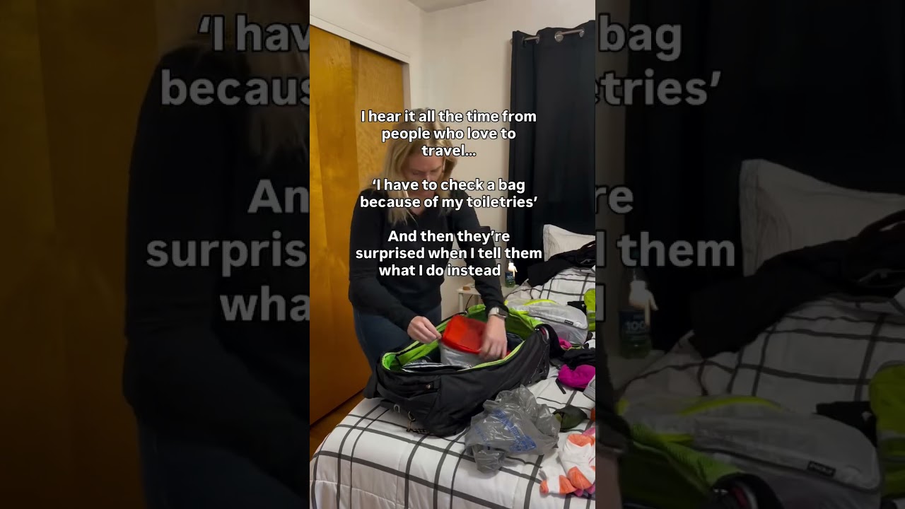 I Never Check a Bag – My Carry-On-Only Toiletry Kit That Beats TSA Rules!