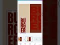 Canva Me Burger Poster Design Kaise Banaye | Step-by-Step Tutorial (Beginner Friendly) #shorts
