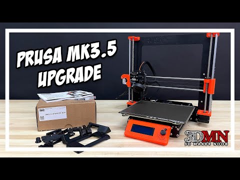 Prusa Mk3.5 Upgrade Live Build And Test