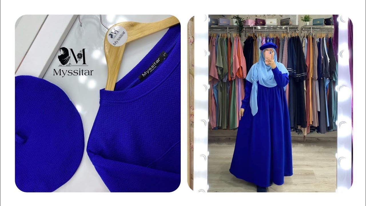 فستان ليال الشتوي مع القبعة 😊😍جديدنا لكن لتظهرن باطلالة انيقة ساترة  معلوماتنا باخر لفيديو