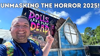 Halloween HORROR Nights VIP Experience! Unmasking The Horror 2025!
