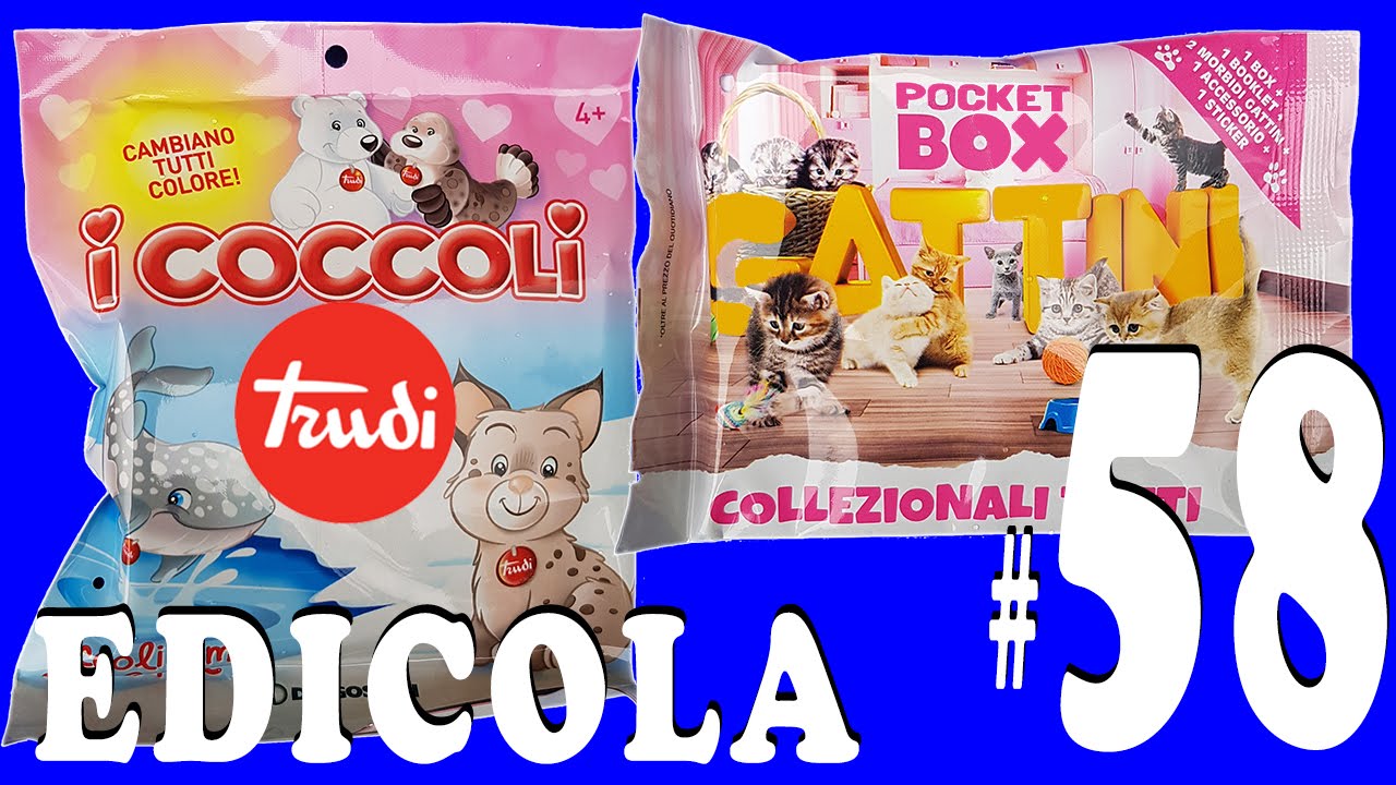 EDICOLA #58: i Coccoli Trudi & Pocket Box gattini