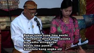 Sekar Dhandhanggula Rukun Islam syariat, macapat Purwadi