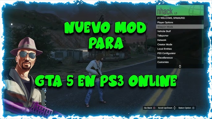 estou trabalhando para outro mod menu versão 1.12 gta 5 ps3 online