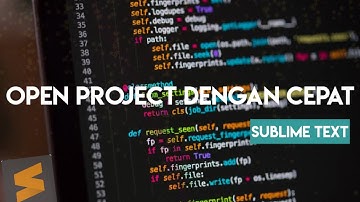 MUDAH! Cara Membuka File Program Anda Pada Sublime Text 3 | VIPRO DESIGNS [HD]