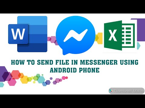 HOW TO SEND FILE IN MESSENGER USING ANDROID PHONE (TAGALOG)