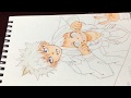 【ヒロアカ 2次創作注意】勝茶描いてみた！(基本雑)【棗】