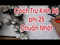 Hướng Dẫn Cách Trừ Kính Bộ Phụ Kiện Treo phi 25 cho cửa 2 cánh 5 tấm kính