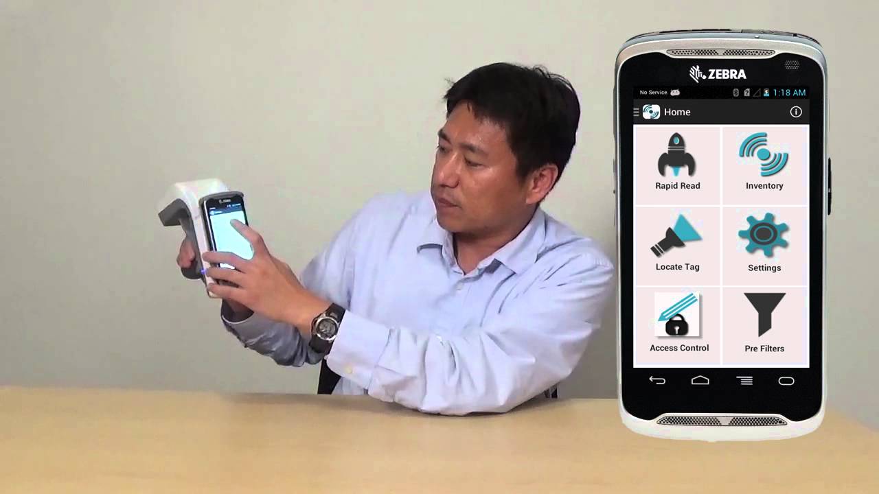 How to use the Demo Application with the RFD8500