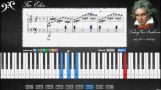 Beethoven - Bagatelle No. 25 in A minor, Für Elise