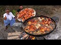 Whole Fried Chicken | Full Fried Chicken Prepared By  Grandpa