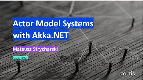 Actor Model System with Akka.Net