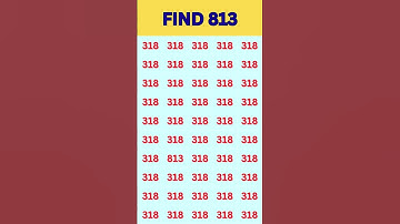 Find The Odd Number-EP#49 #mathpuzzle #brainteaser #iqtest #mathstrics #pahelian #reasoning
