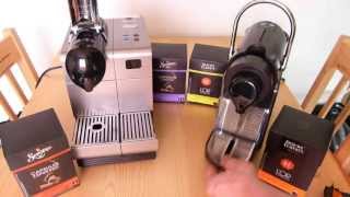 Senseo Kaffeekapseln im Test in Nespresso Pixie & Lattissima Plus Maschine  - YouTube