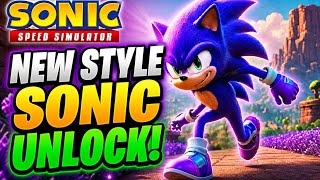 Unlocking Sonic's New Yoke Style in sonic Speed Simulator