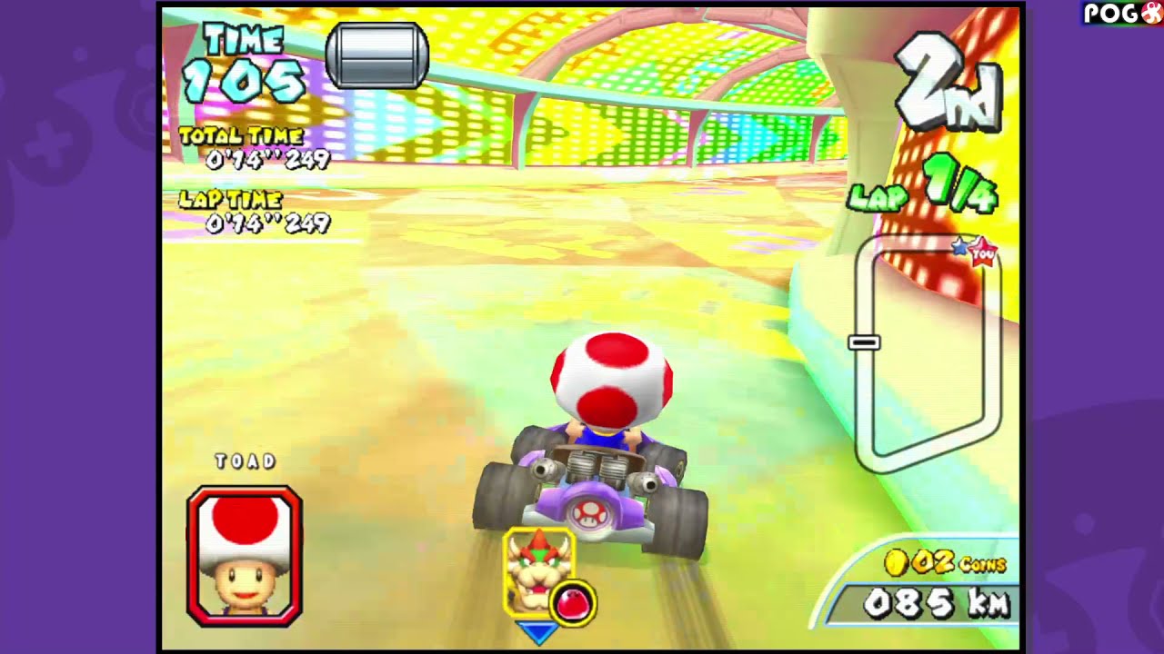 Mario Kart Arcade GP2 (Gameplay Waluigi Cup 100 c.c.) HD/60 FPS
