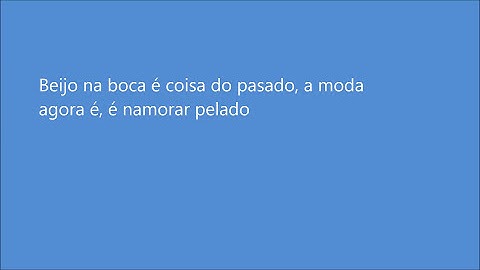 Thumbnail of Letra de Beijo na boca, de Axe Bahia. Beijo na boca (lyrics)