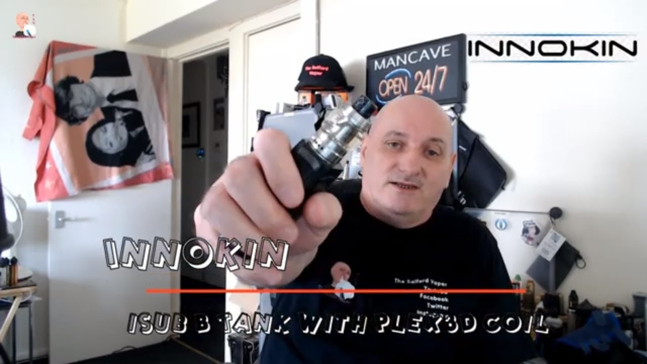 Innokin iSub B Tank with Plex3D coil