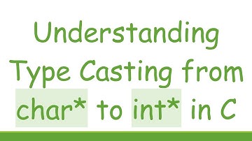 Understanding Type Casting from char* to int* in C