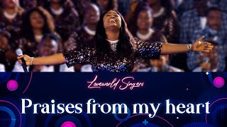 Video thumbnail of "Loveworld Singers & Sylvia - Praises from my heart [Praise Night with Pastor Chris] with lyrics"