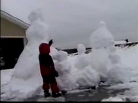 SNOW FUN WITH 4 AND 5 YEAR OLDS