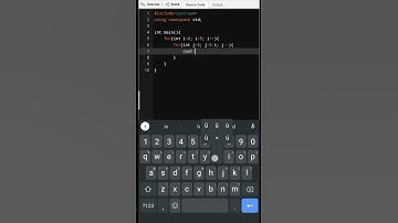 180 Degree Rotated Inverted Pyramid Pattern #shorts #coding