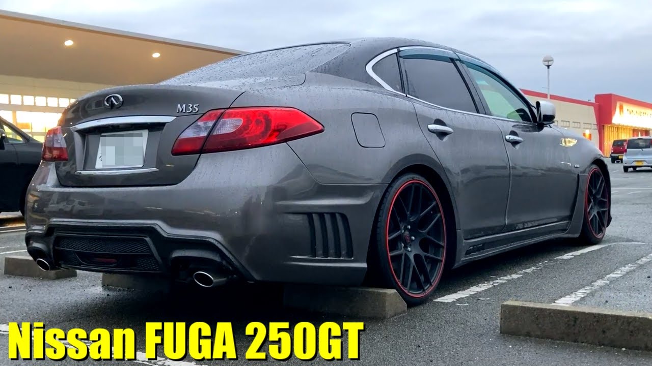 【日産 Y51フーガ】夜の高速道路ドライブ。＊イヤホン推奨【Nissan FUGA 250GT】