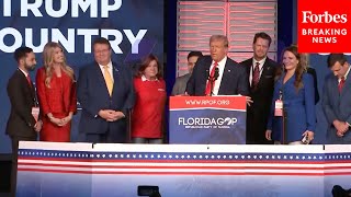 BREAKING NEWS: Trump Brings Florida Lawmakers On Stage Who Flipped From DeSantis At Freedom Summit