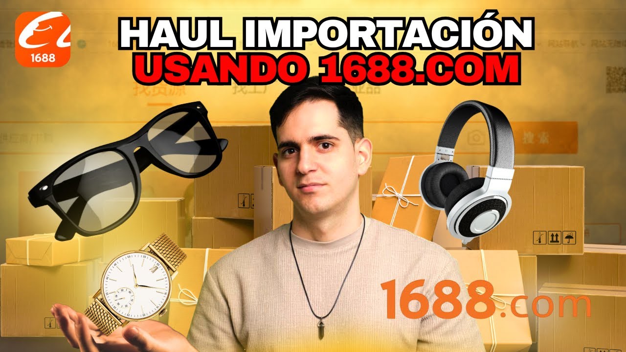 Así importé productos de China usando 1688 paso a paso | Unboxing