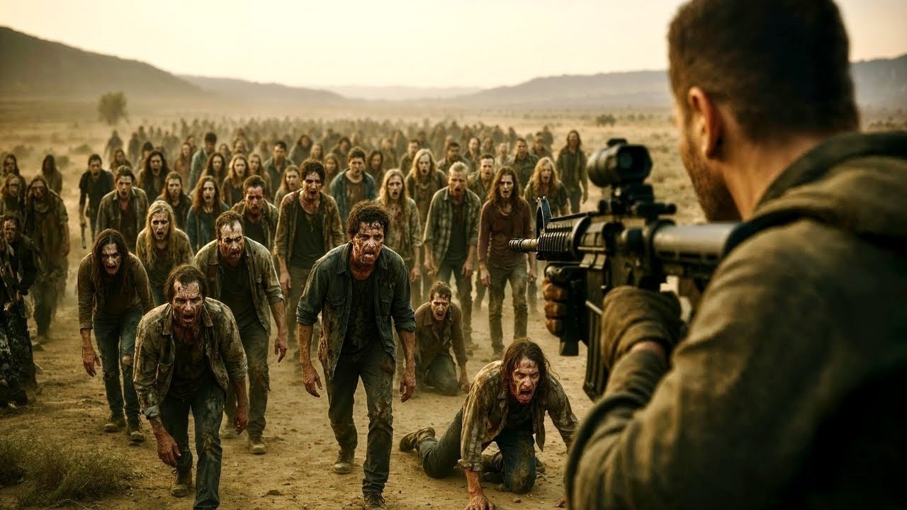شاب بيدخل مدينة مليانة بآلاف الزومبي المُميت ، بس بيطلع عنده قدرات قنص خارقة بتخليه يفضل عايش