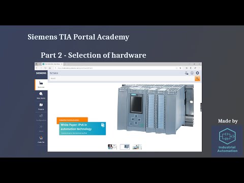 Siemens TIA Portal Academy - Part 2: Hardware selection