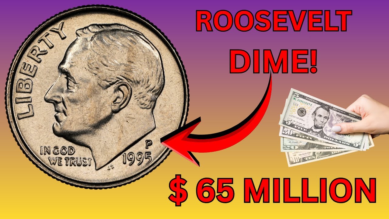 Ultra Rare Roosevelt Dime Worth Millions Found in Pocket Change - 1995-P Error Coin Still!