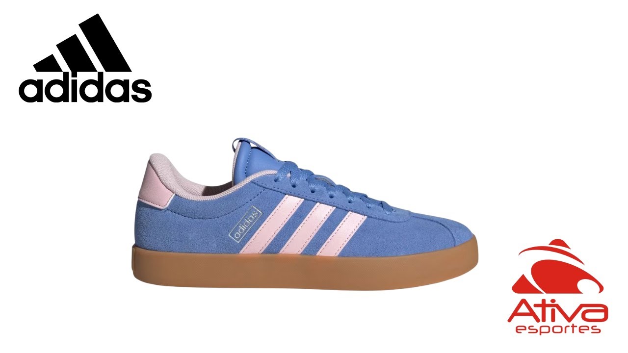 Tênis Adidas Vl Court 3.0 Feminino JR8648 - Ativa Esportes