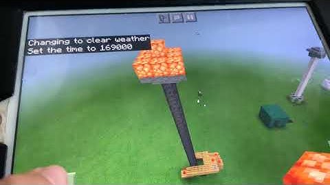 How to make a drop tower in Minecraft!