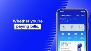 How to check your balance, pay bills and transfer funds on UOB TMRW screenshot 3