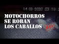 MOTOCHORROS ROBAN CABALLOS - DESCUIDO FATAL - Un KIOSCO en 10 SEGUNDOS - #REC