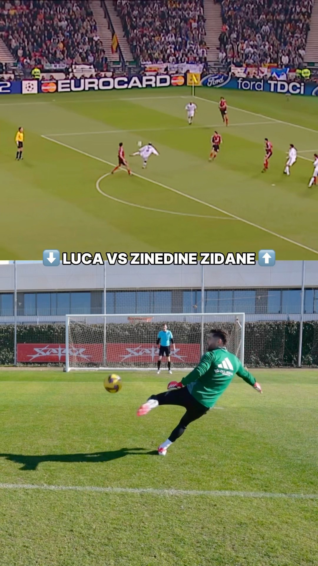 Luca Zidane Recreated His Father's Best Goal ??