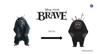 Paint 3D Tutorial: Mor'du ~ Brave (2012)