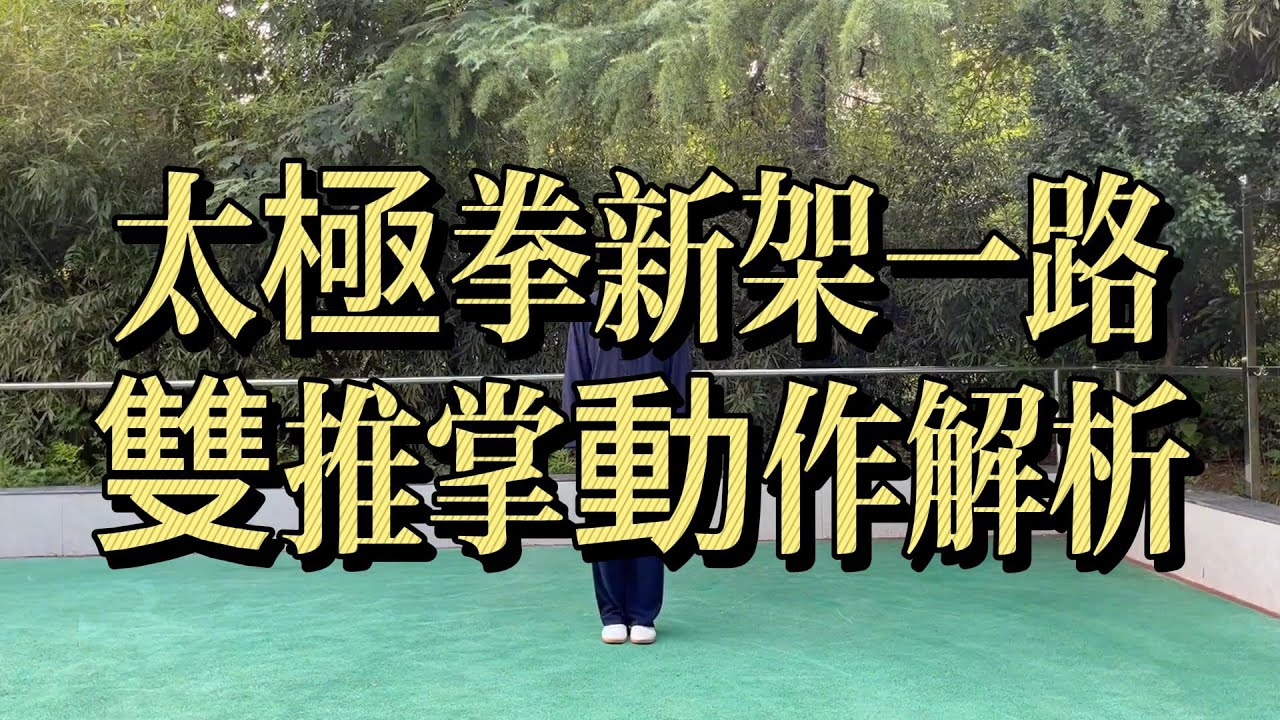 太極拳新架一路｜雙推掌動作解析 Chen Style Xinjia Yilu Double Push Palm#太極拳 #陳氏太極拳 #太極拳 ...