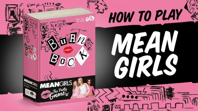 Mean Girls Burn Book by tvshirts  Mean girls burn book, Mean girls, Girl  stickers