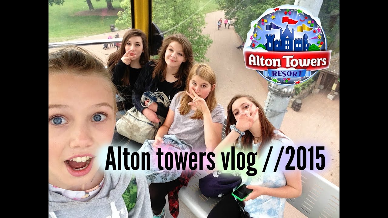 Alton towers vlog /// 2015 YouTube