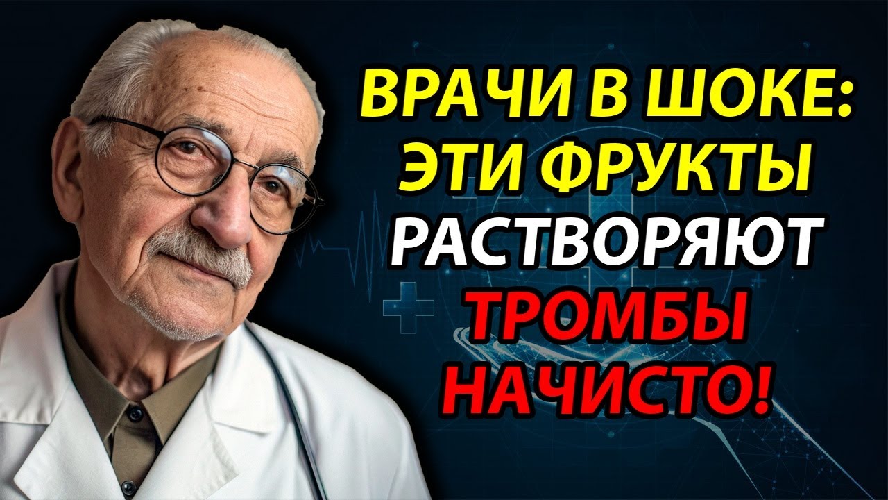 🍎 Медики в шоке: эти плоды чистят сосуды от тромбов на 100%!