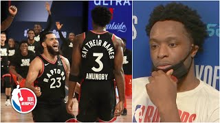 OG Anunoby breaks down game-winning play in Game 3 vs. Celtics | 2020 NBA Playoffs